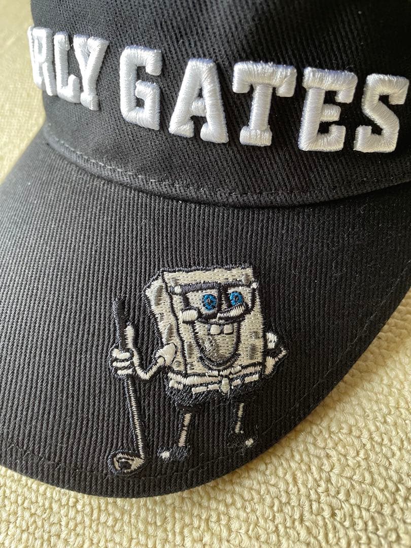 PEARLY GATES パーリーゲイツ スポンジボブ サンバイザー 新品タグ付