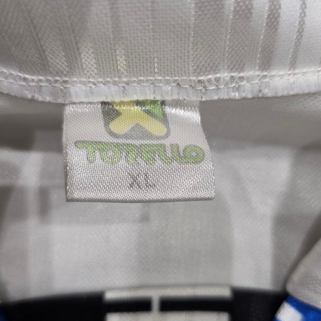 TORELLO　サッカー　ユニフォーム　長袖　上下セット　XL　ホワイト　ブルー