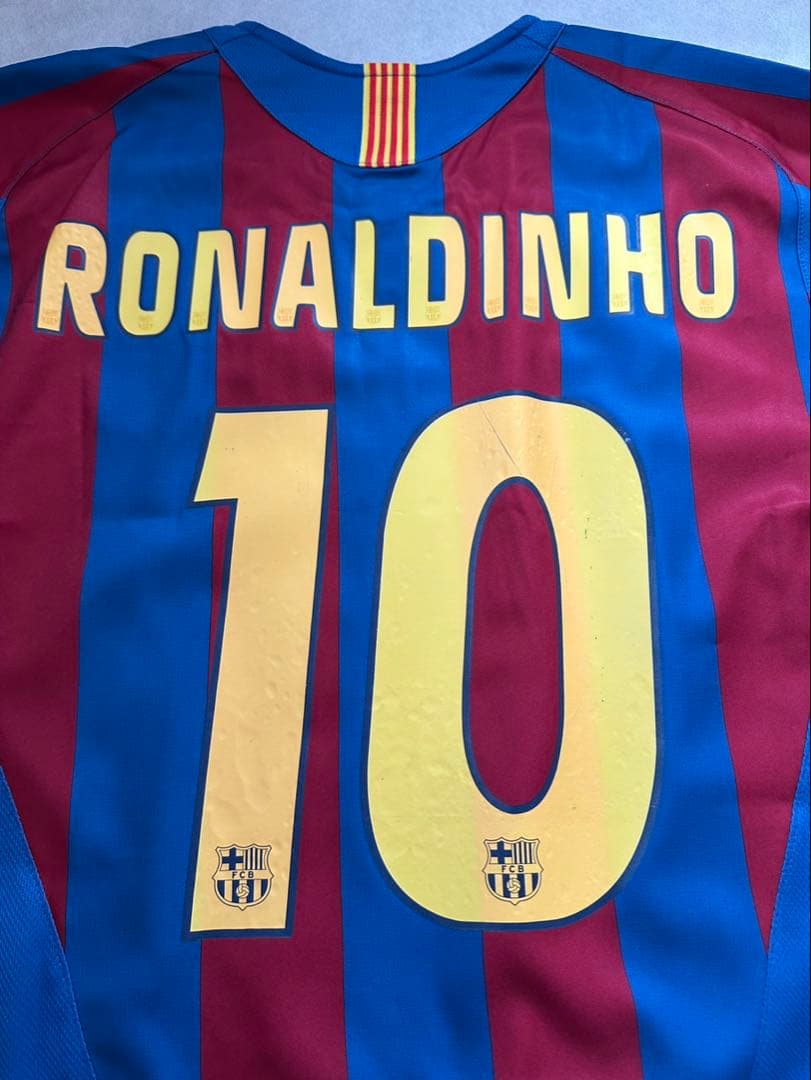 FCバルセロナ RONALDINHO Barcelona kit ユニフォーム