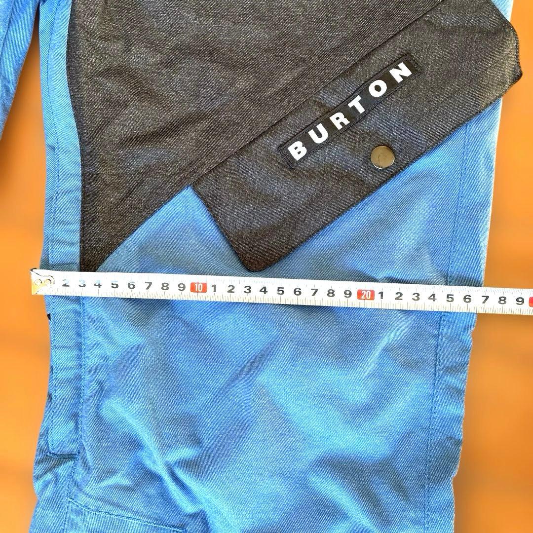 【極美品】BURTONバートン スノーボードパンツ スノボウェア　デニム風　M