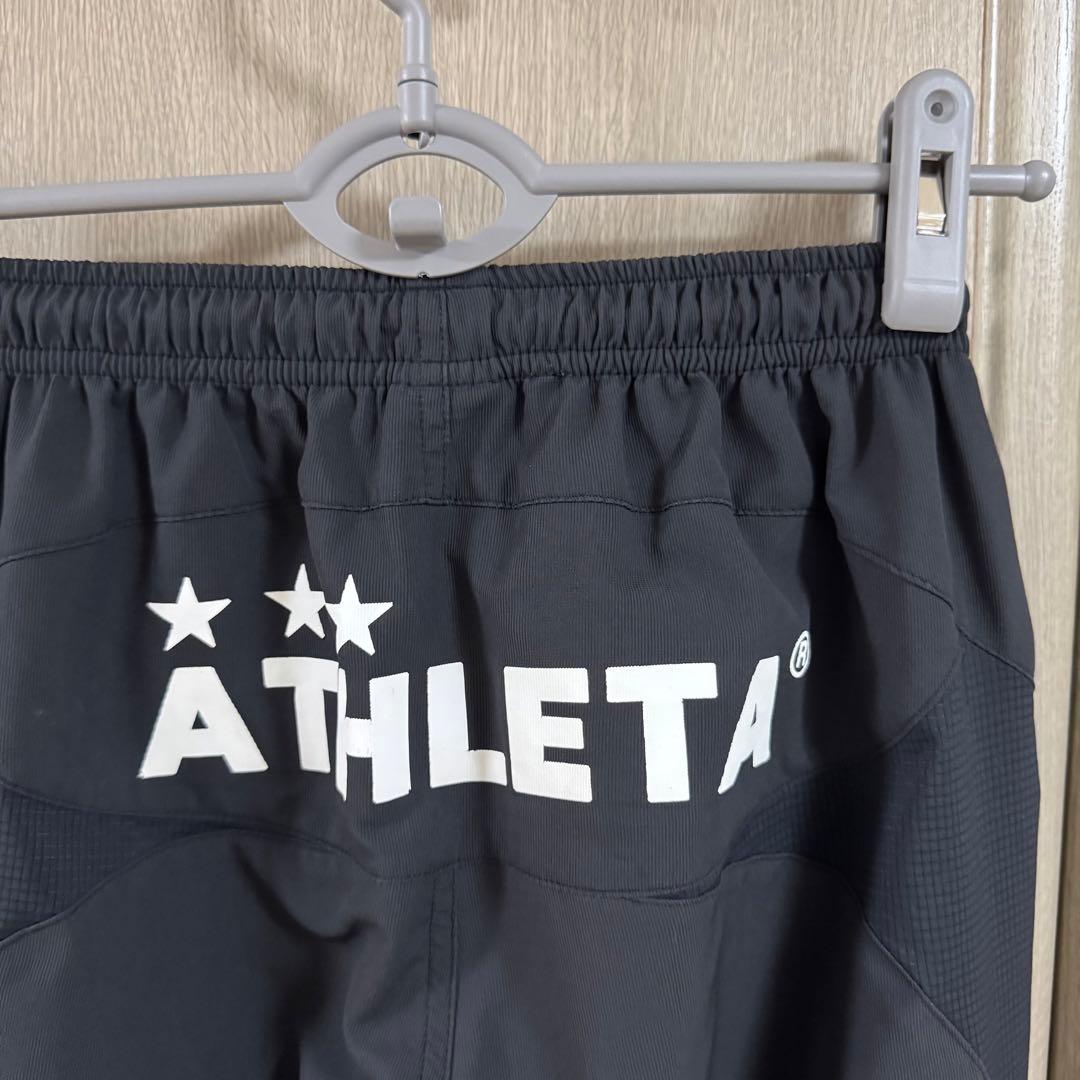 【セットアップ】ATHLETA ピステ上下セット Mサイズ/ブラック×ホワイト