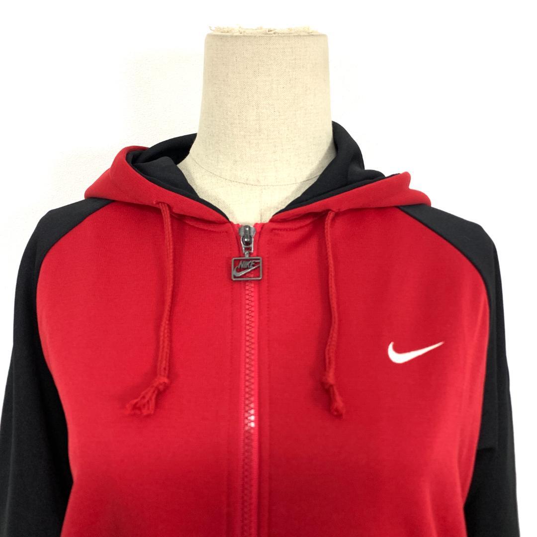 NIKE ナイキ ジャージセットアップ 赤 黒 ポリエステル L C5615