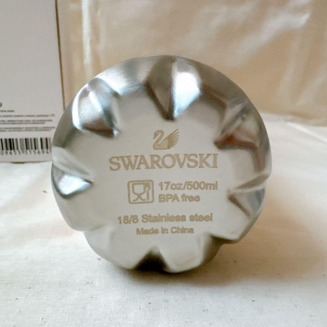 Swarovski ステンレスボトル 500ml ローズゴールド