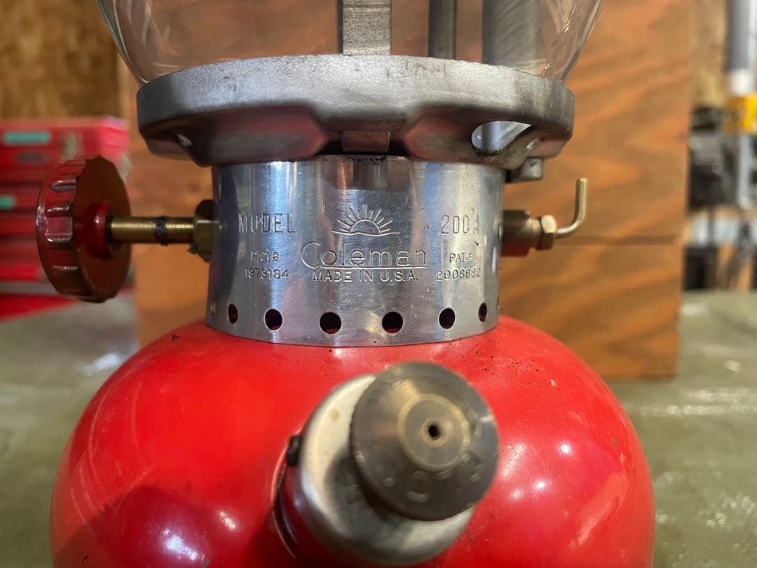 Coleman ガソリンランタン　202、200A セット