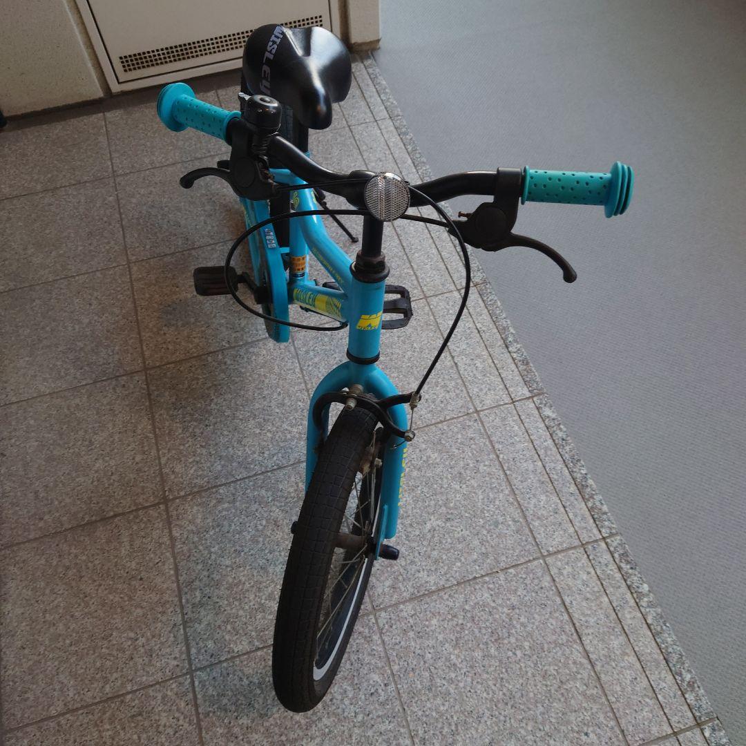 【送料込み】子供用自転車 16インチ 青