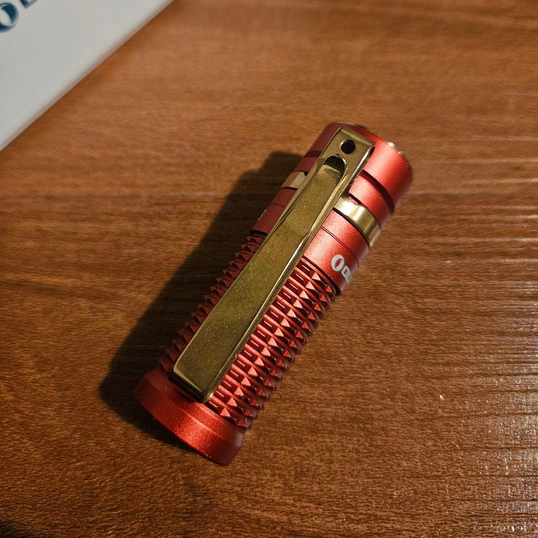 最終値下 おまけ付き olight Baton 3 premium Red