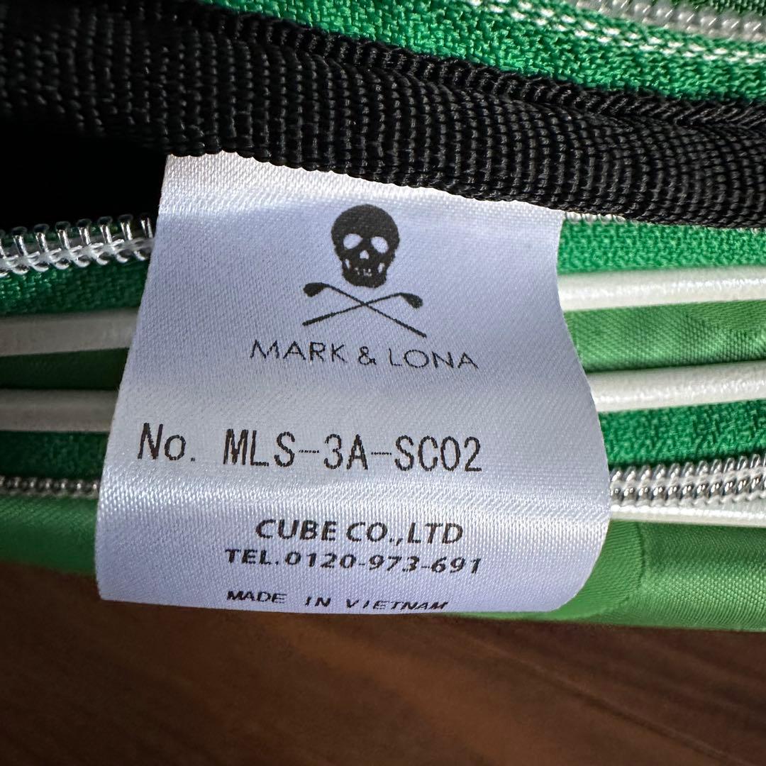 美品 希少 MARK&LONA Gauge Camo Cart Bag グリーン