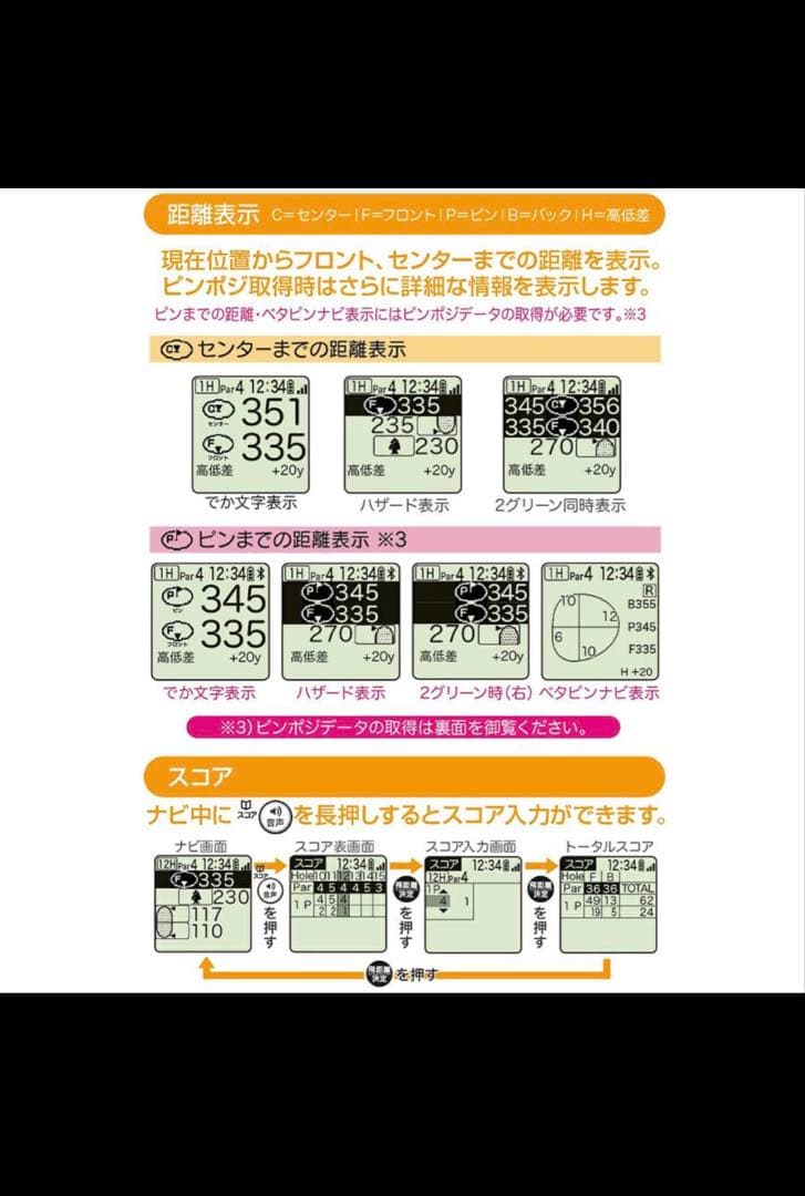 イーグルビジョン　ez pltus4 GPSゴルフナビ　中古美品　箱•保証書なし