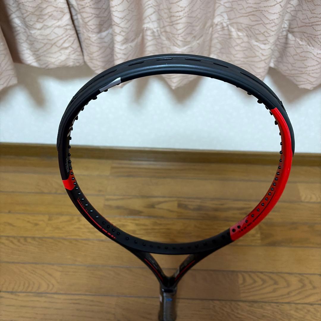 【未使用】DUNLOP CX200テニスラケット 黒/赤
