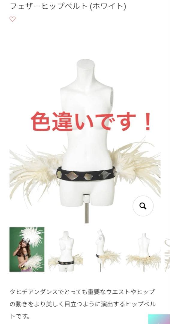 AREMITI ヒップベルト 茶×白　Mサイズ　※シェル破損ありグルーで修理済