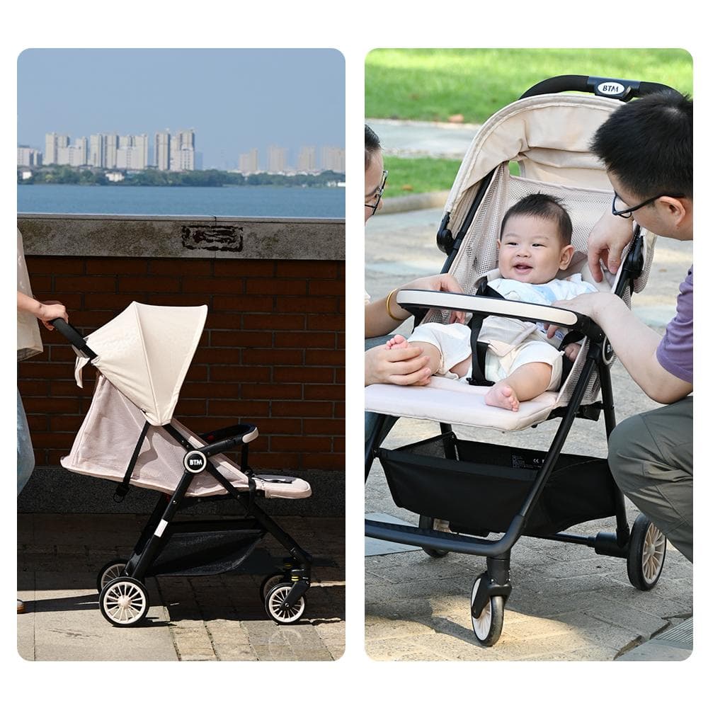 在庫一掃！ベビーカー 折りたたみ 超コンパクト 軽量 0~3歳頃 AB兼用