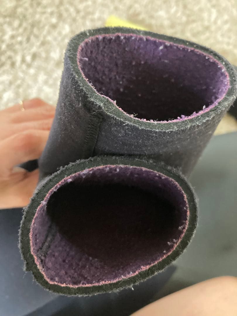 USED/AIRTIGHT フルスーツ 5×3mm黒×黄/キッズ140程度