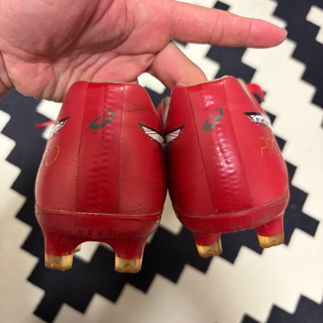 DS LIGHT X-FLY PRO 3 サッカースパイク　レッド　asics