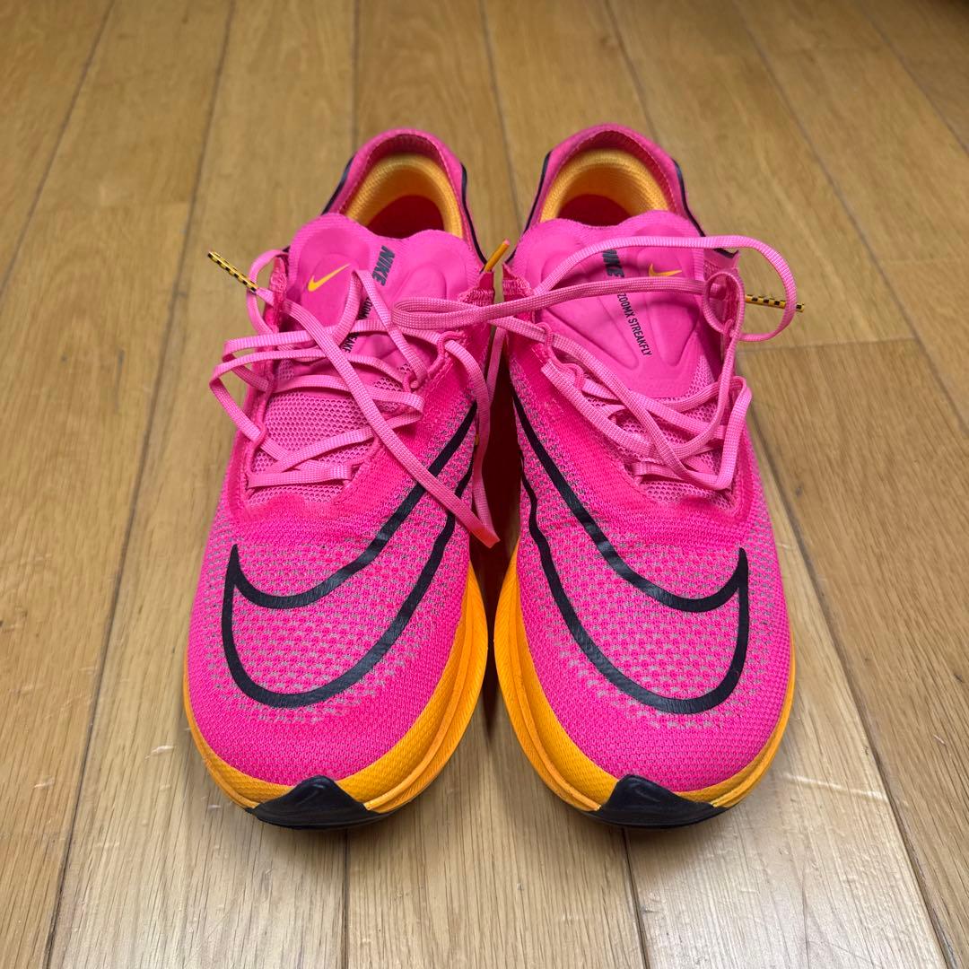 Nike ZoomX ストリークフライ ピンク/オレンジ