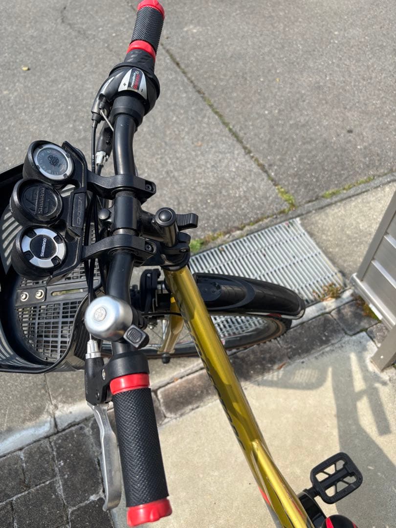 超美品 ブリヂストン 24型 子供用自転車 ゴールド EX46 変速