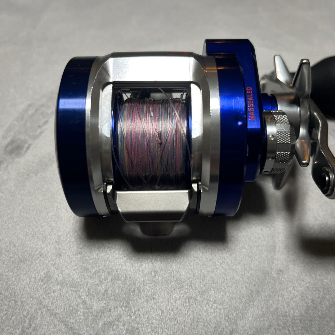 RYUGA BAY JIGGING 両軸リール 青　c１０１２　PE-H