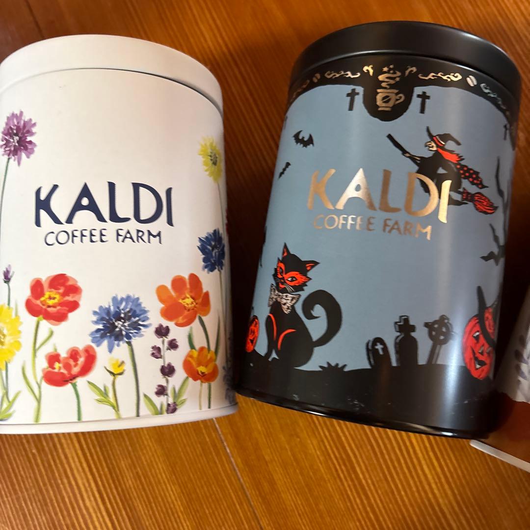 新品　カルディ　キャニスター缶　5缶　まとめ売り