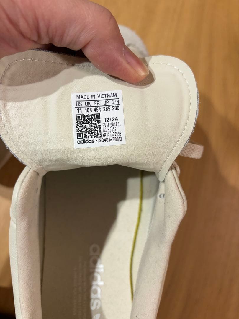 adidas ゴルフシューズ SAMBA 本革　未使用　28.5cm