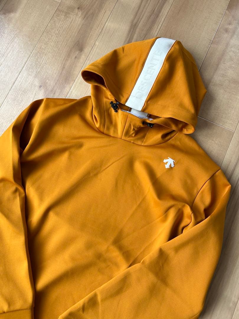 【美品&ビッグサイズ】デサントゴルフ プルオーバー ダンボールニット 伸縮性◎