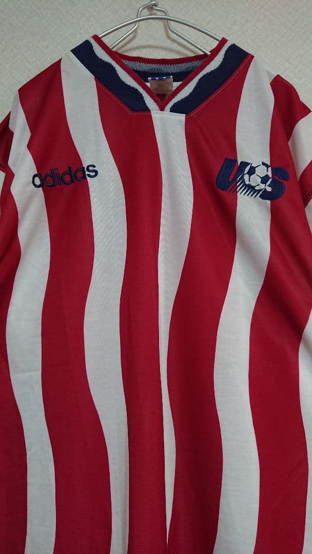 希少94年 サッカーW杯 アメリカ代表 × adidas ユニフォーム