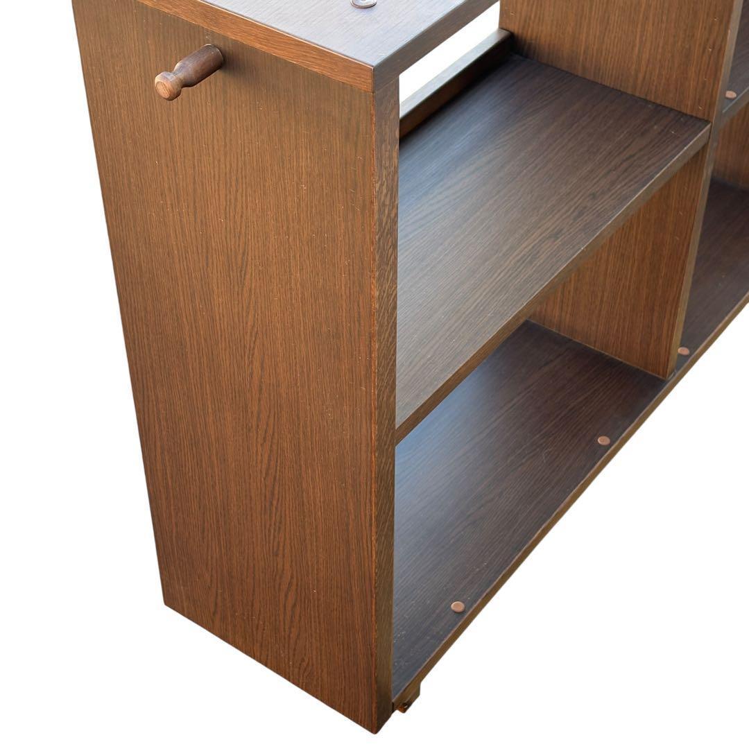 【美品】カリモク家具 ユーティリティプラス 書棚 QS3586MK