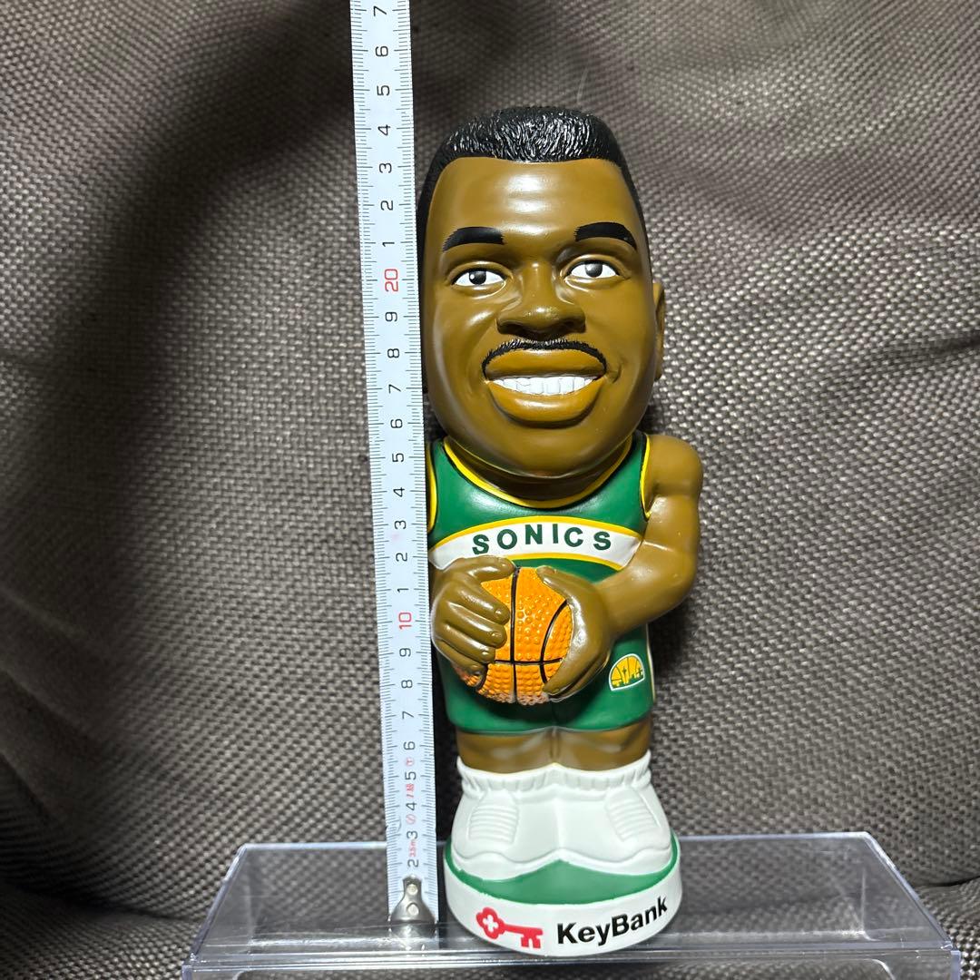 【新品未使用】NBA シアトル・スーパーソニックス　ネイト・マクミラン　貯金箱