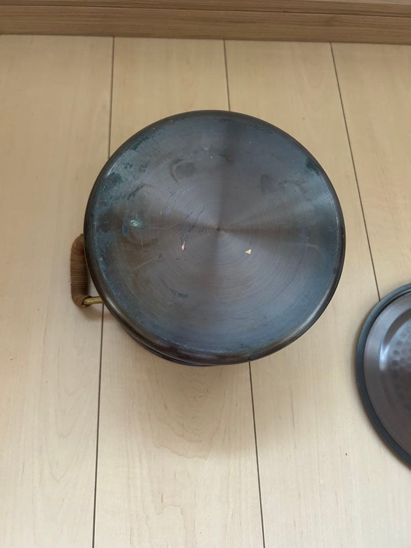 COPPER100 銅 鍋　両手鍋　20cm