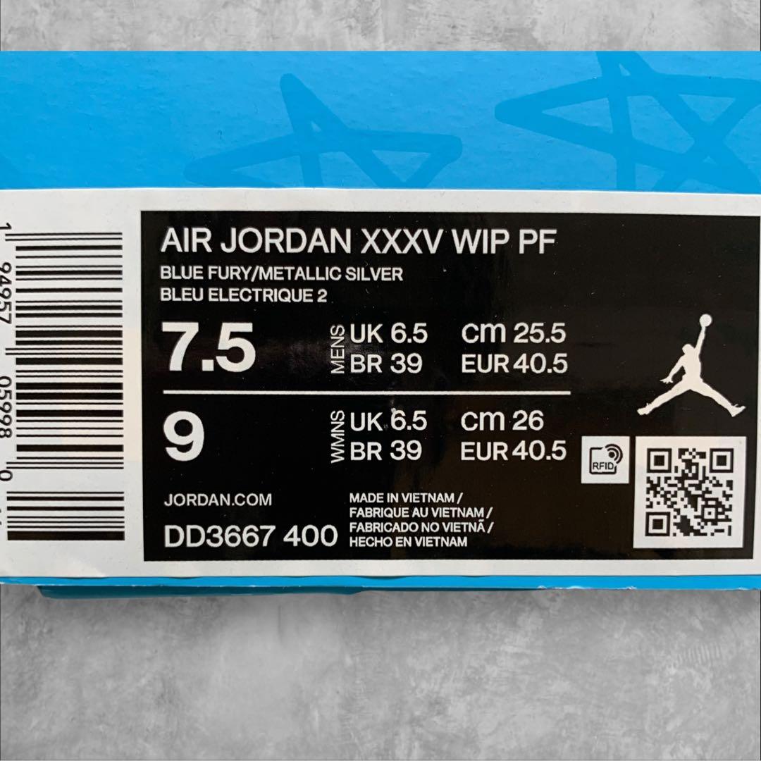 【新品未使用】NIKE AIR JORDAN 35 WIP PF ウーマンパワー