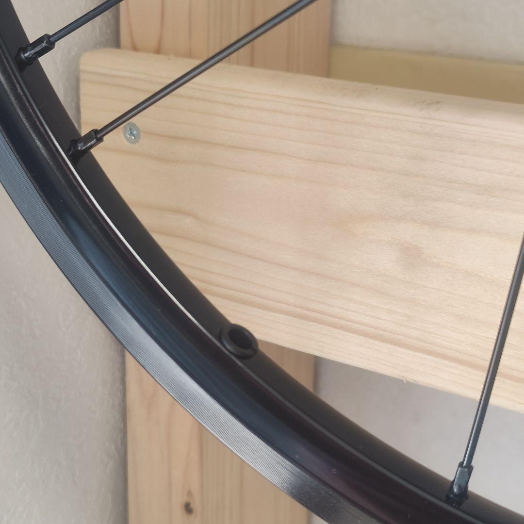 BROMPTON 2-7速用　フルーブラック　超軽量910グラム　ホイールセット