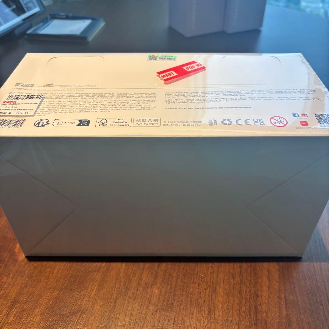 【現地店舗購入/未開封】ラブブBig into Energy ボックス正規品