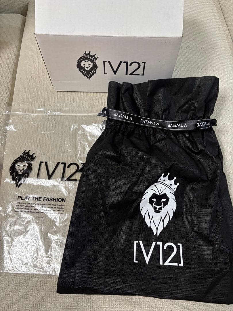 Aztk！v12 ヴィトゥエルヴ ゴルフ 3点セット　新品　XL