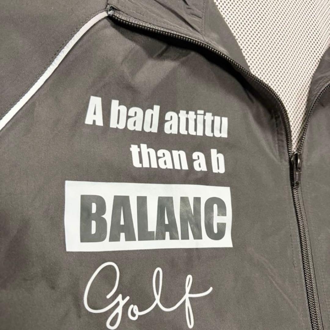 美品 BALANCEDESIGN GOLF Wear Nylon Jacket