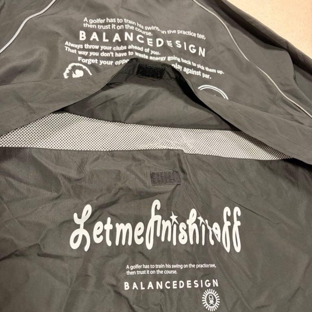 美品 BALANCEDESIGN GOLF Wear Nylon Jacket