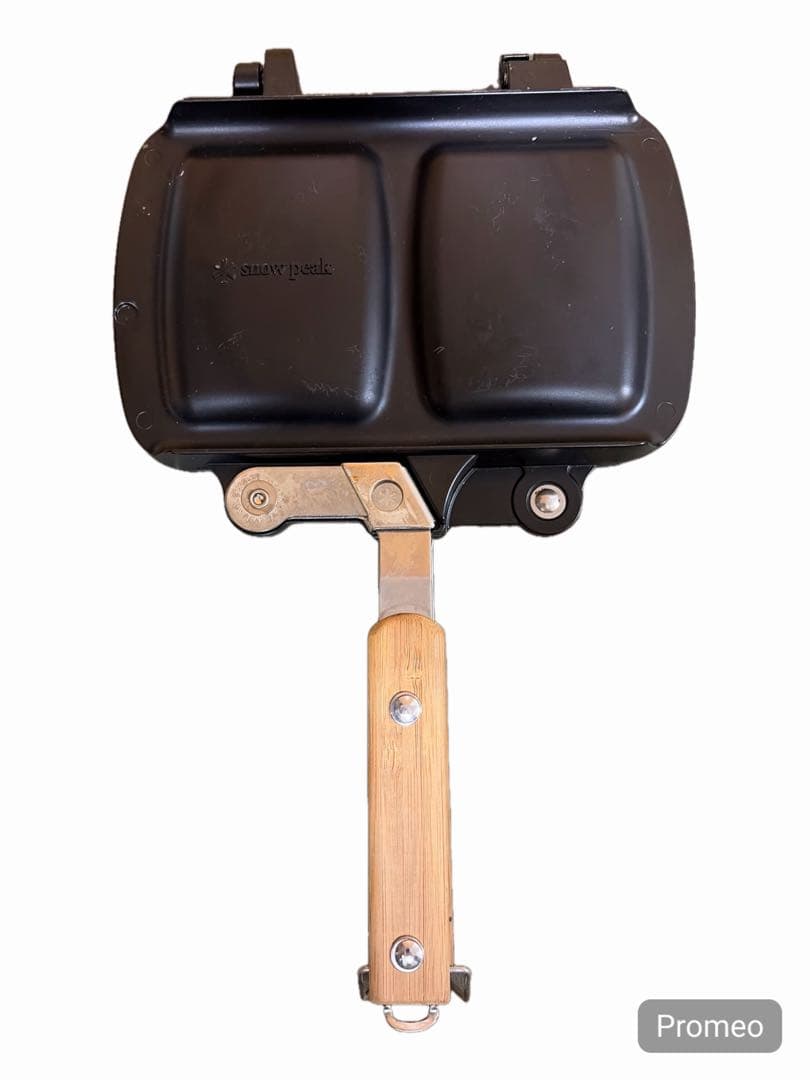 ホットサンドクッカー ブラック
