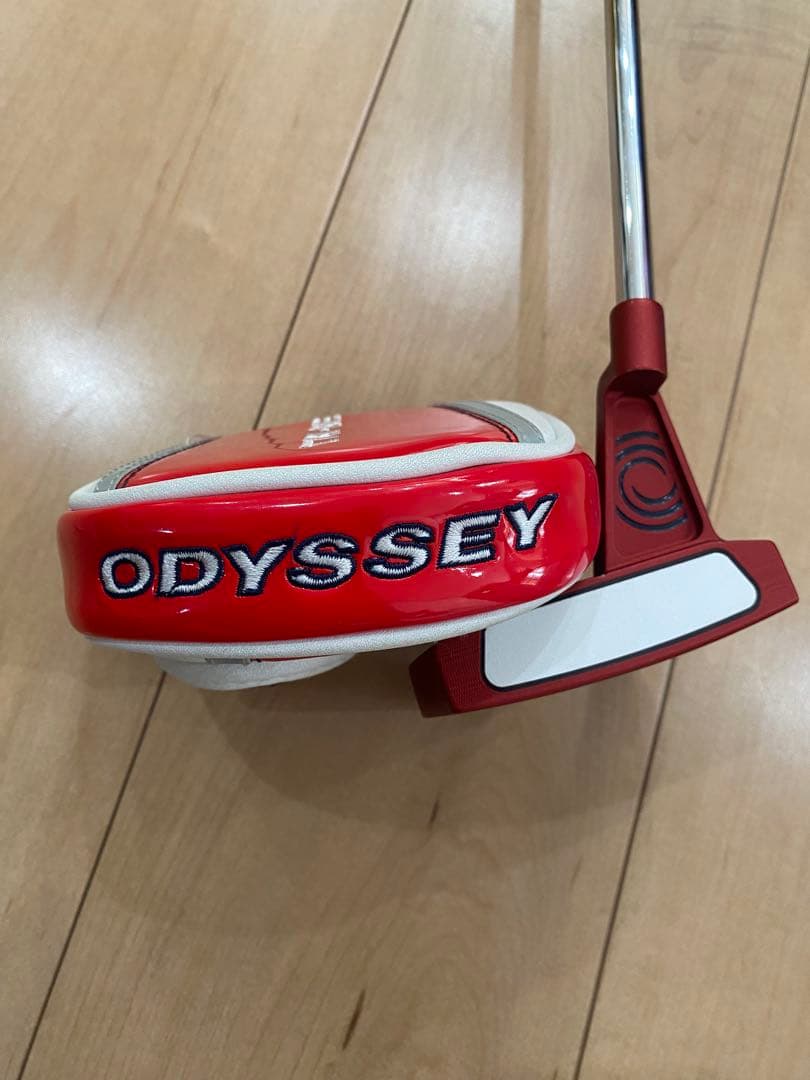 Odyssey オデッセイ　パター レッド　TRI-BEAM ７