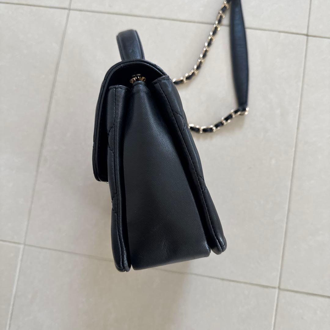 CHANELノベルティ　チェーン　キルティング　ショルダーバック