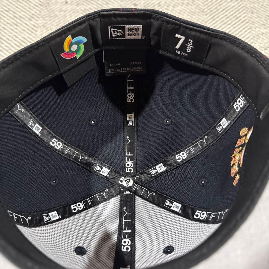 侍ジャパン　59FIFTY キャップ　大谷翔平　刺繍入り　7 3/8