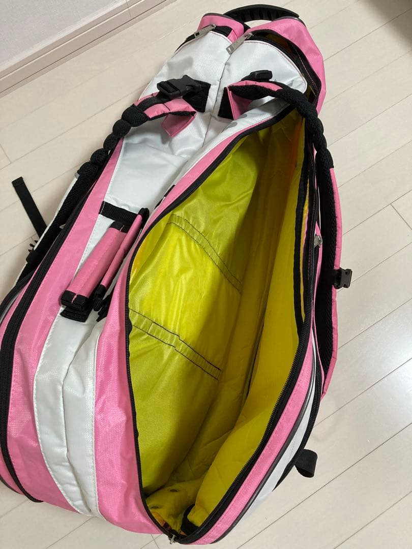 YONEX バドミントンバッグ ピンク　ラケットバッグ　テニス