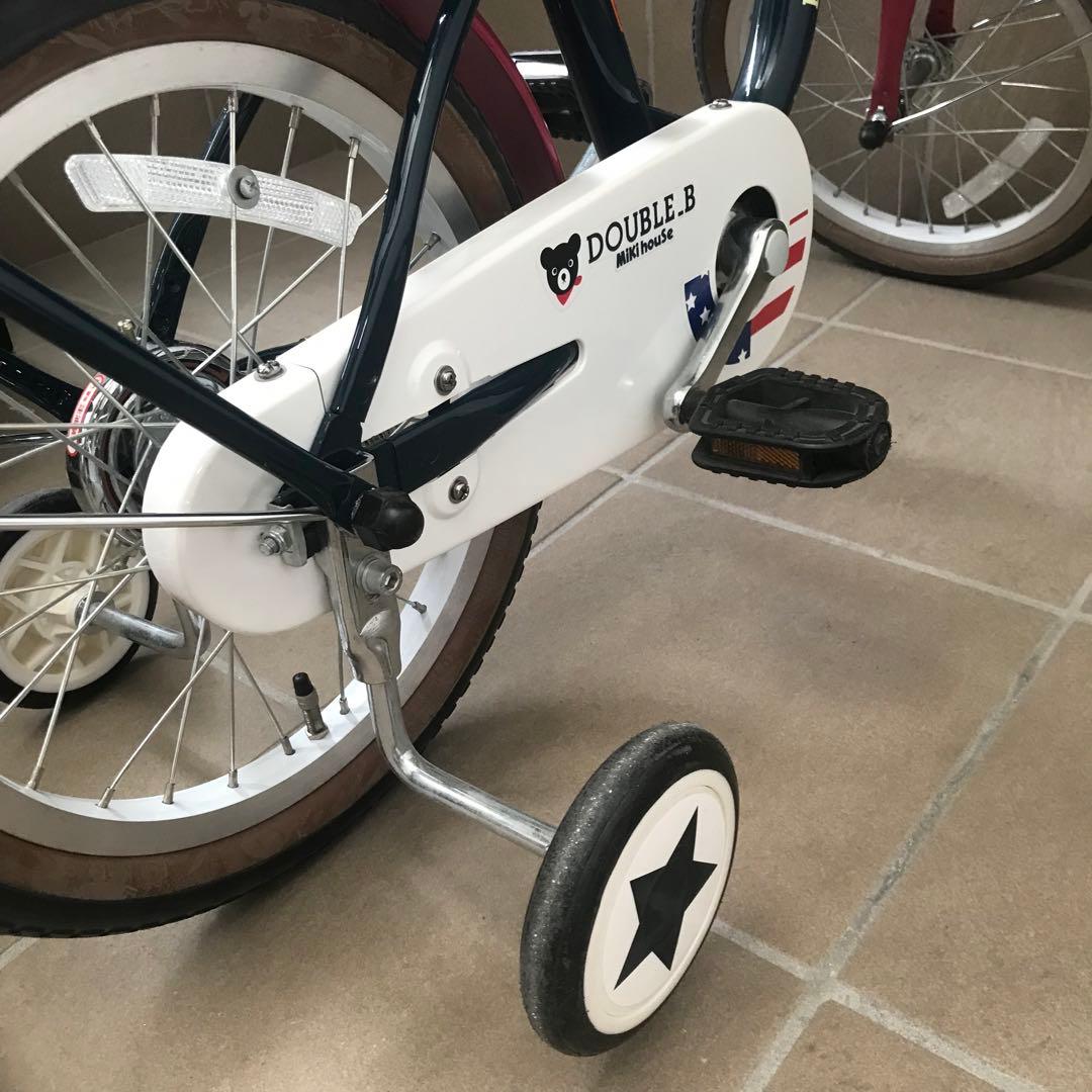 入手難　ミキハウス　ダブルB 16インチ　自転車　三輪車　ダイワサイクル