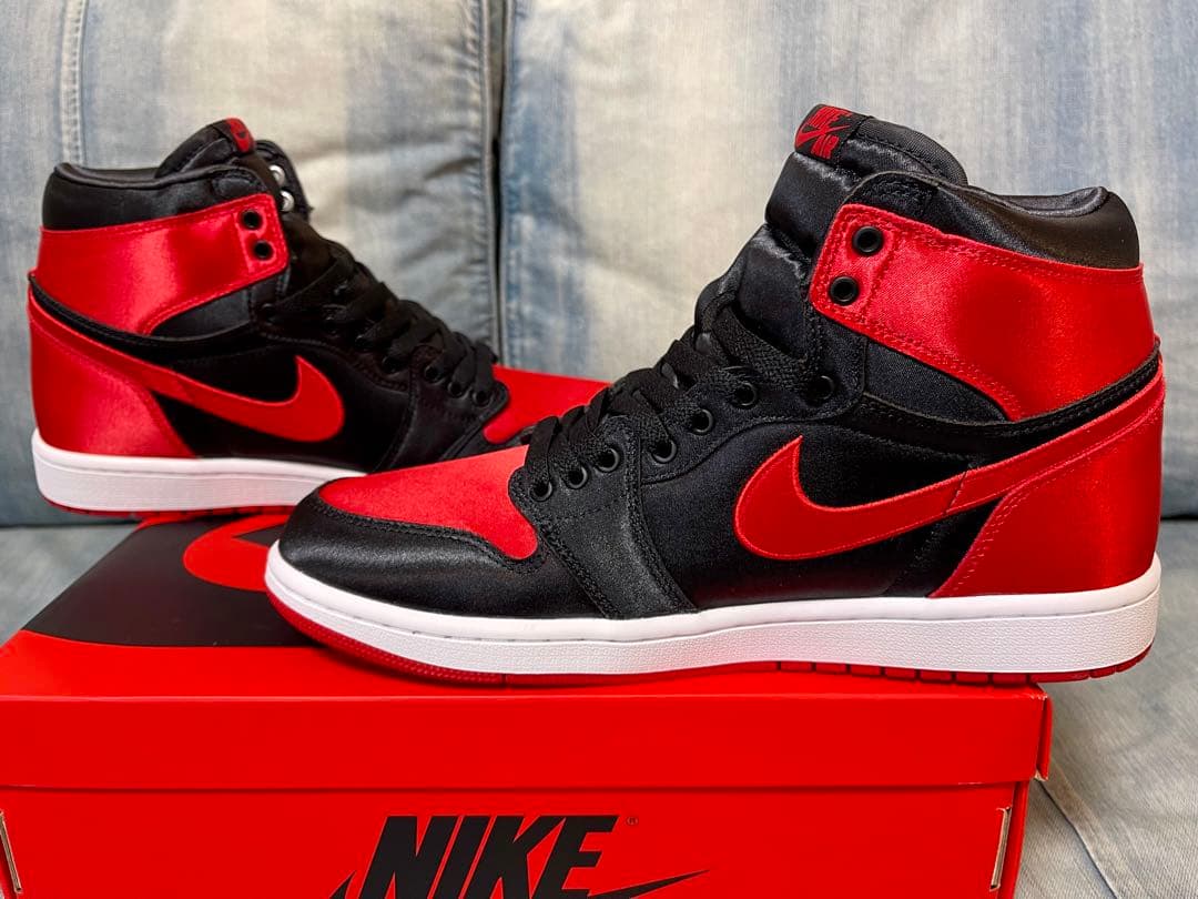 シューズ(女性用) Air Jordan 1 Retro High OG \"Satin Bred\"