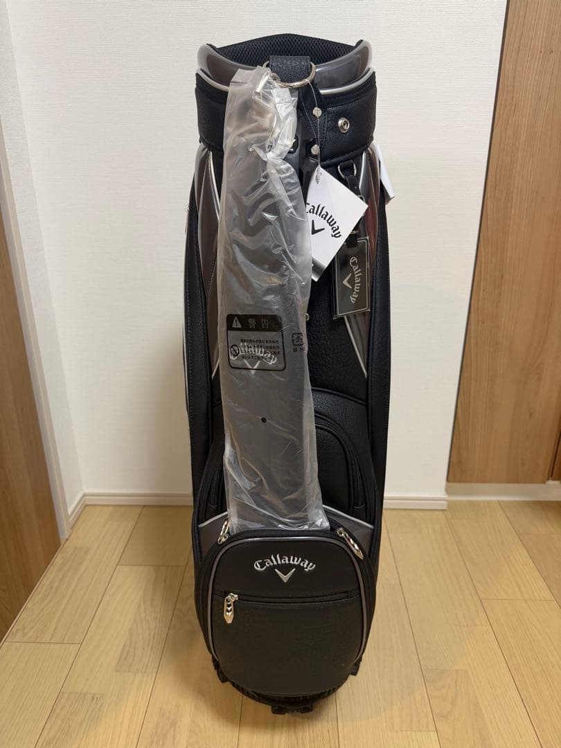 【新品未使用】AMEXロゴ入りCallaway キャディバッグ 、キャップセット