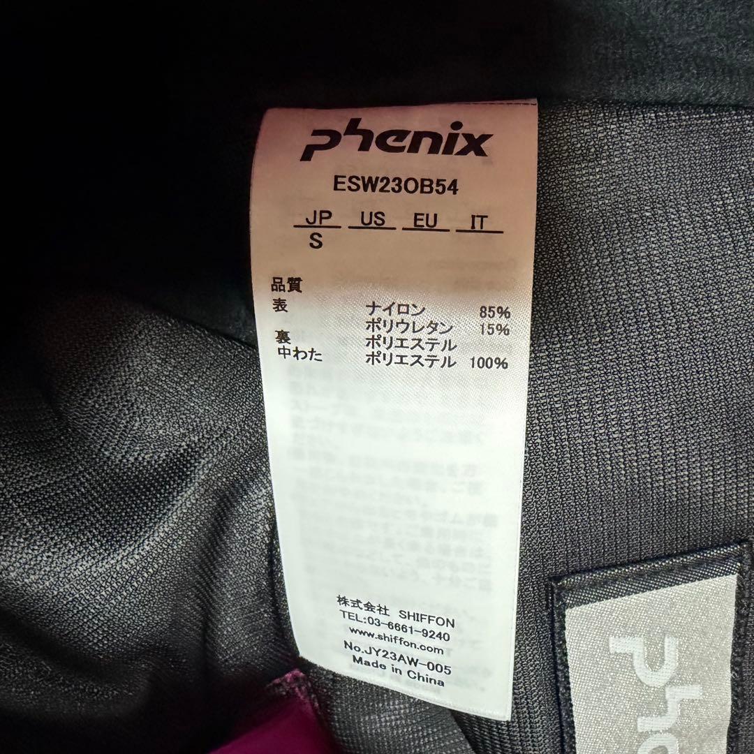未使用★Phenix★フェニックス スキーウェア パンツ ピンク スノボー S