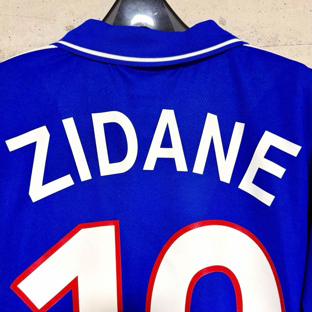 【新品/タグ付き】EURO2000 フランス代表♯10ジダン 【XLサイズ相当】
