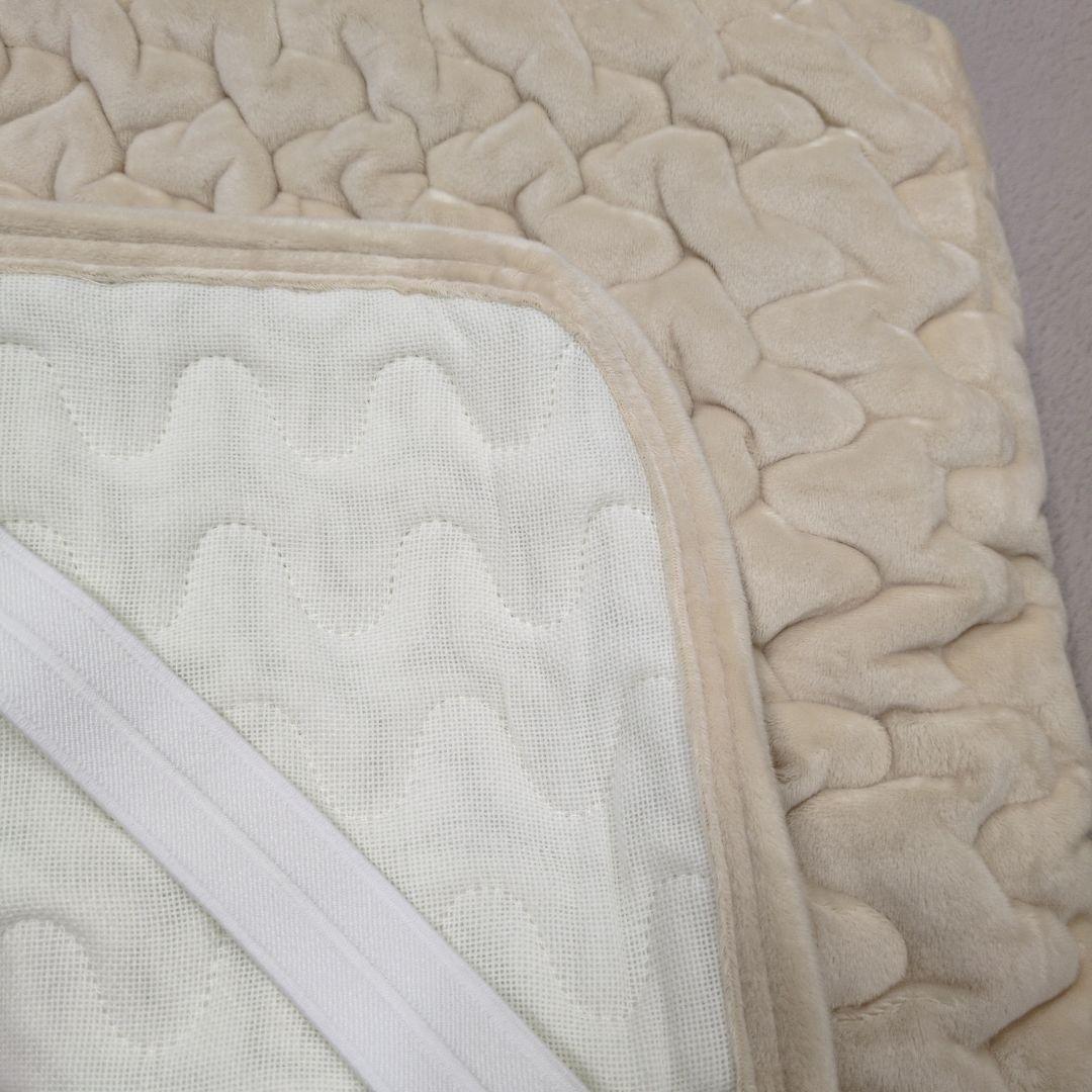 あったか敷きパッドポコポコキルトシングル2枚　らら様