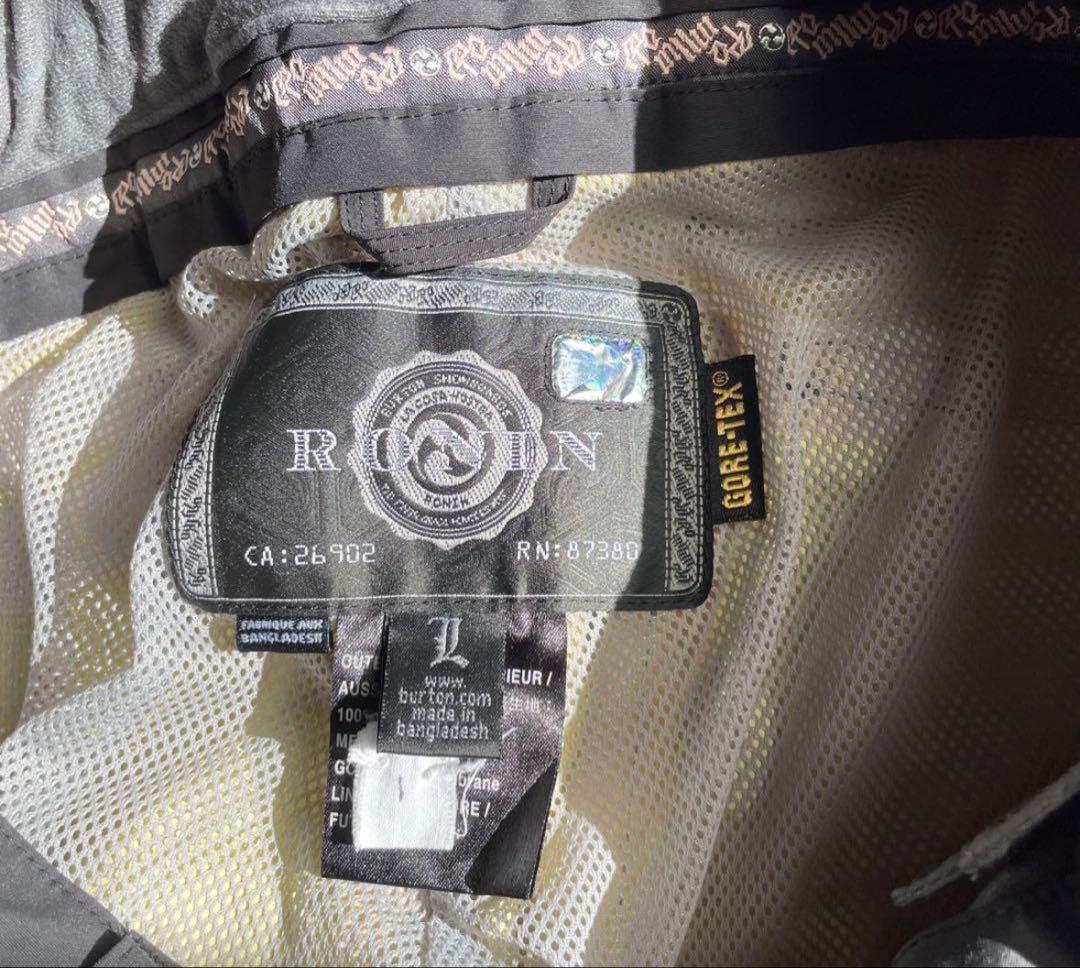 【GORE-TEX】BURTONRONINスノーボードウェア上下セットY2K
