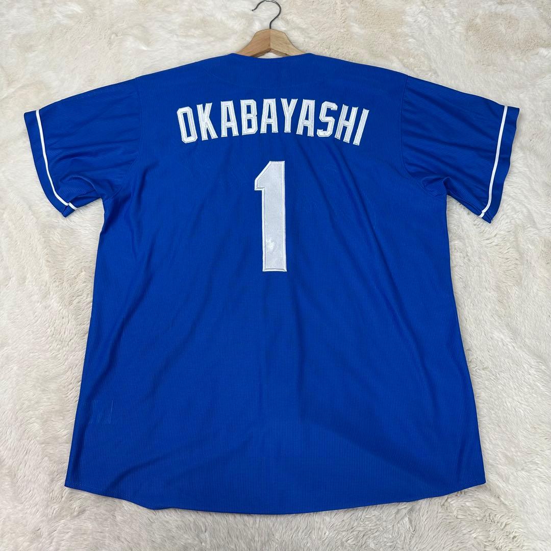 美品✨中日ドラゴンズ 岡林勇希 #1 ミズノ製 O ハイクオリティ ユニフォーム