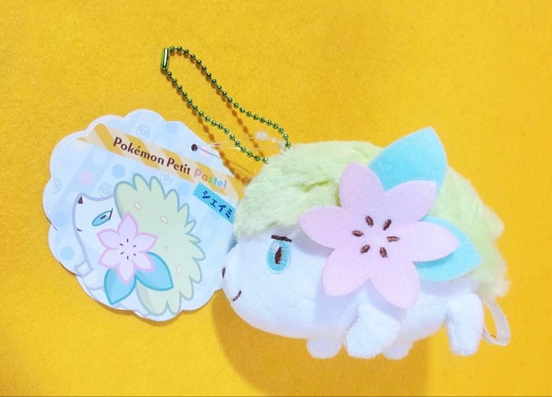 新品2016年製シェイミ限定ぬいぐるみポケモンセンター Petit Pastel
