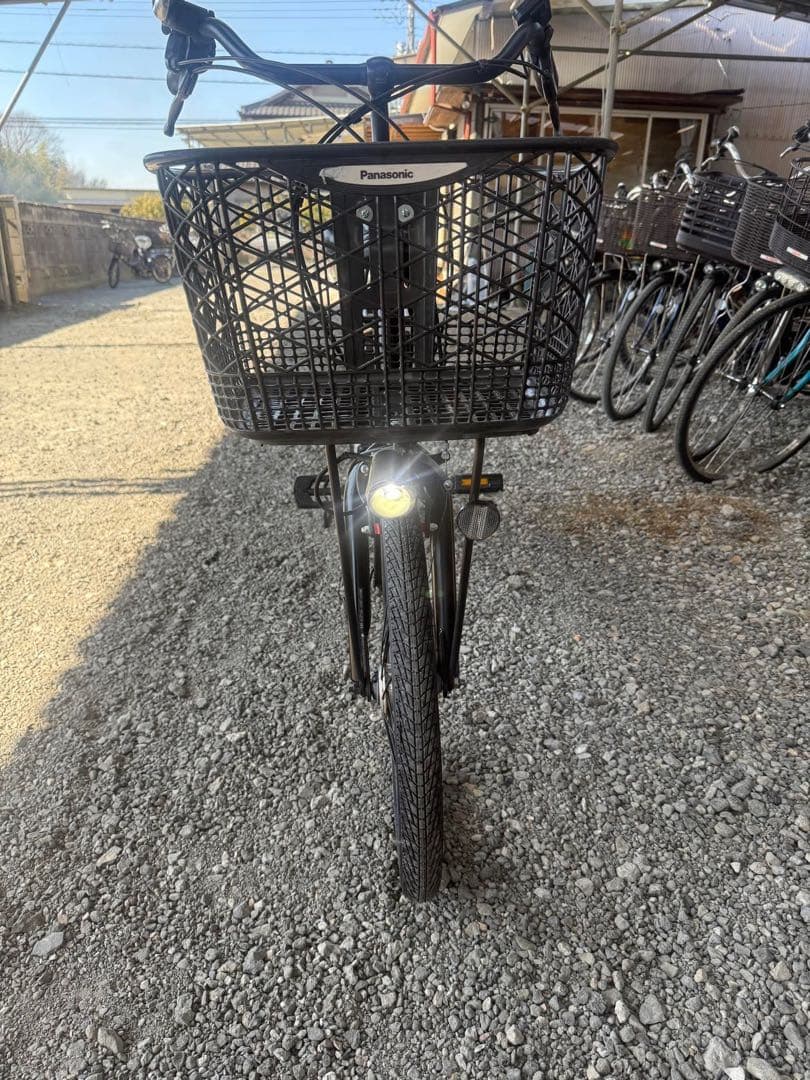 Panasonic 電動アシスト自転車 チャイルドシート付き 黒