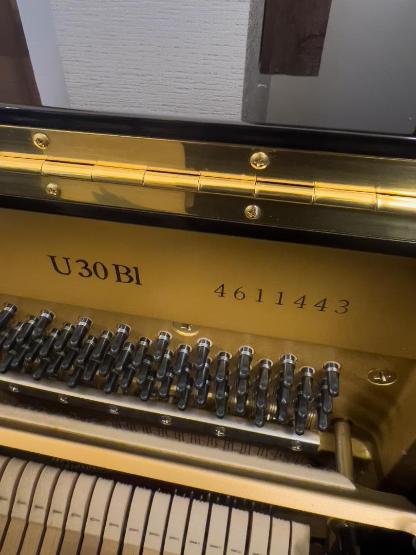 【最終値下げ】YAMAHA アップライトピアノU30Bl 1989年製
