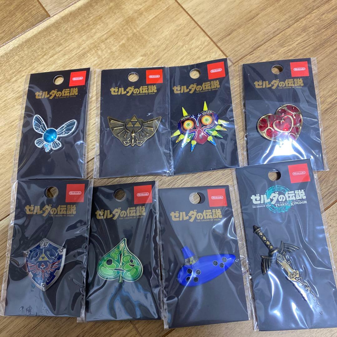 ゼルダの伝説 ピンズ 全8種 Nintendo Zelda Pins Comp